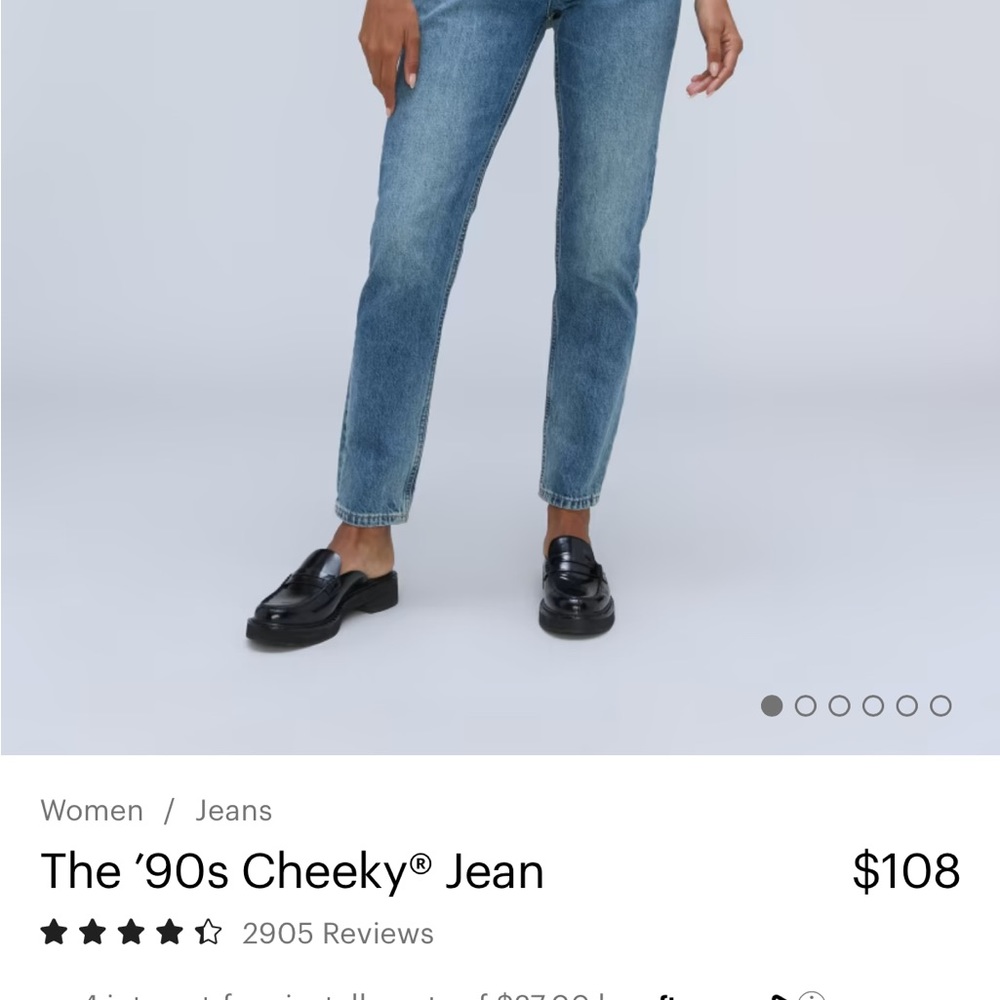 Everlane 99’s cheeky jeans